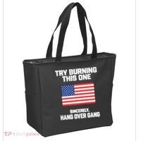 Tom Macdonald Try Burning This One Sincerely Hang Over Gang Tote Bag thumb 2