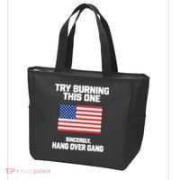 Tom Macdonald Try Burning This One Sincerely Hang Over Gang Tote Bag thumb 3