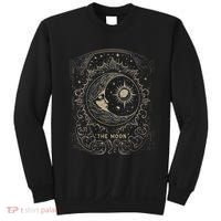 The Moon Tarot Card Goth Emo Occult Graphic Women Sweatshirt thumb 0