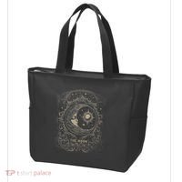 The Moon Tarot Card Goth Emo Occult Graphic Women Tote Bag thumb 3