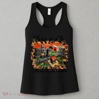Take Me To Halloweentown & Chill Leopard Halloween Costume Gift Women's Tank Top thumb 3