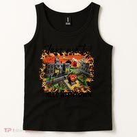 Take Me To Halloweentown & Chill Leopard Halloween Costume Gift Tank Top thumb 2