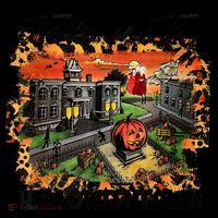 Take Me To Halloweentown & Chill Leopard Halloween Costume Gift Kids Colorblock Raglan Jersey thumb 2