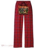 Take Me To Halloweentown & Chill Leopard Halloween Costume Gift Women's Flannel Plaid Pajama Pants thumb 0