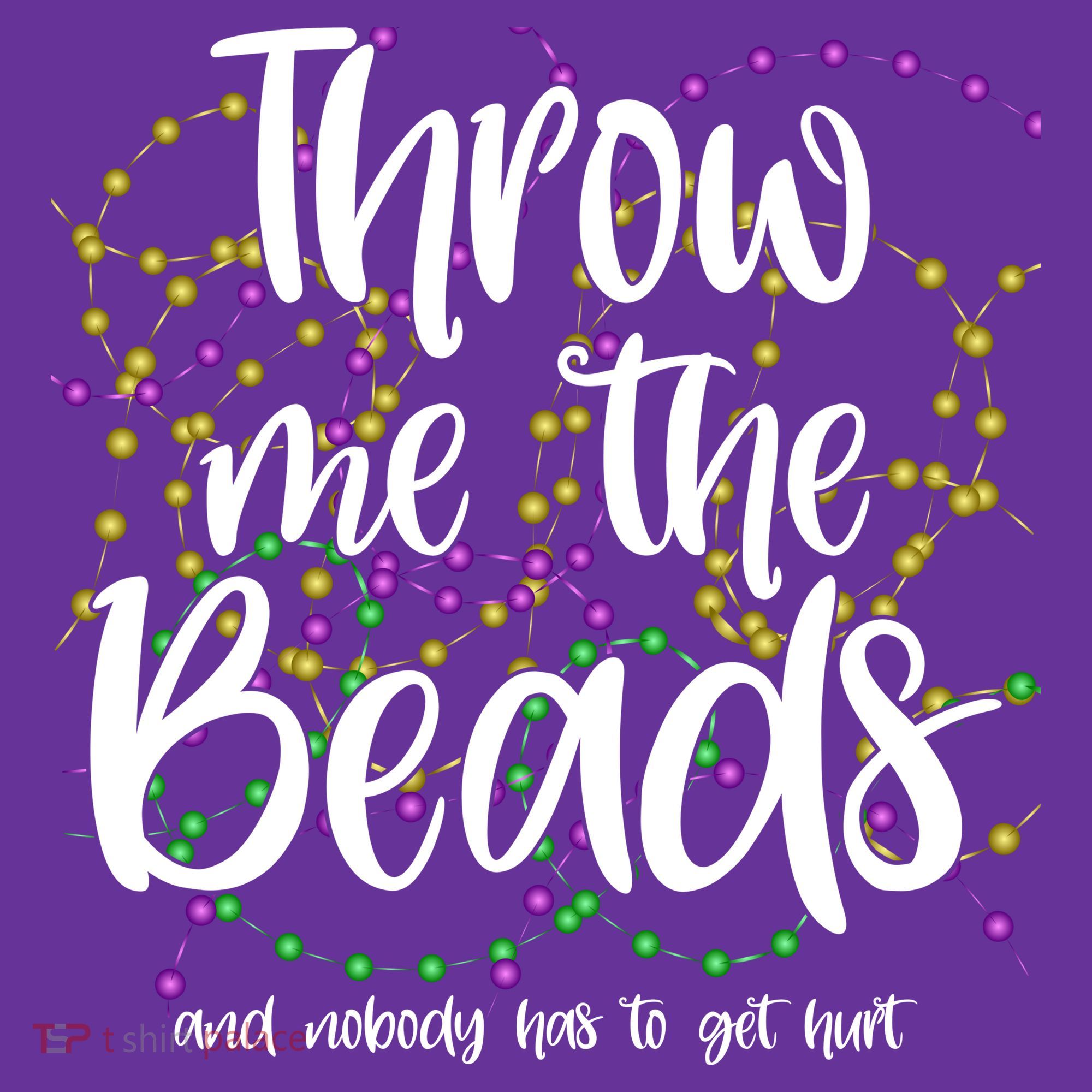 Throw Me The Beads And Nobody Has To Get Hurt Funny Mardi Gras Hat