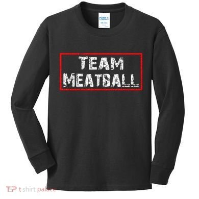 Team Meatball Kids Long Sleeve Shirt