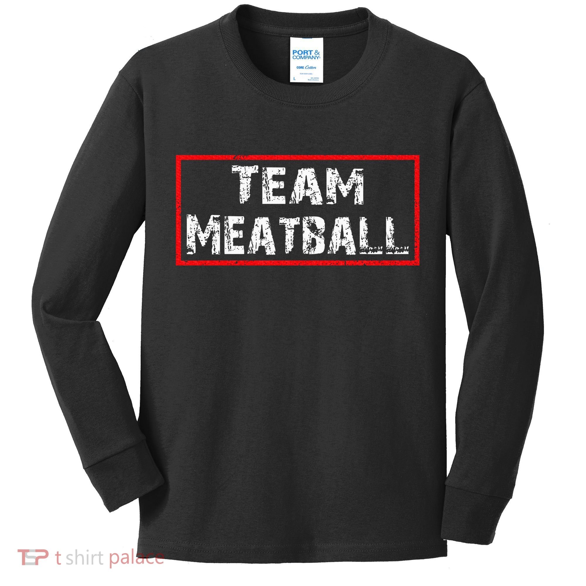 Team Meatball Kids Long Sleeve Shirt