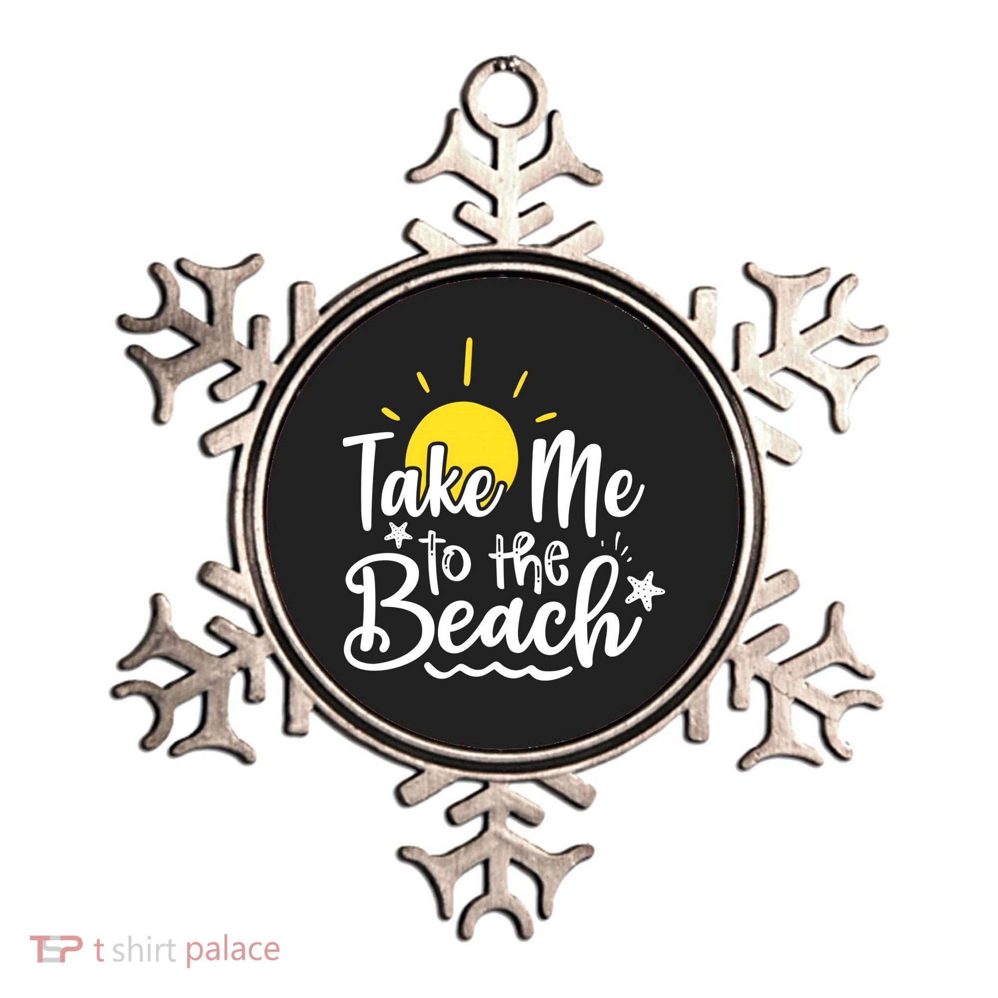 Take Me To The Beach Sunshine Summer Ornament