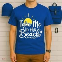 Take Me To The Beach Sunshine Summer T-Shirt thumb 6