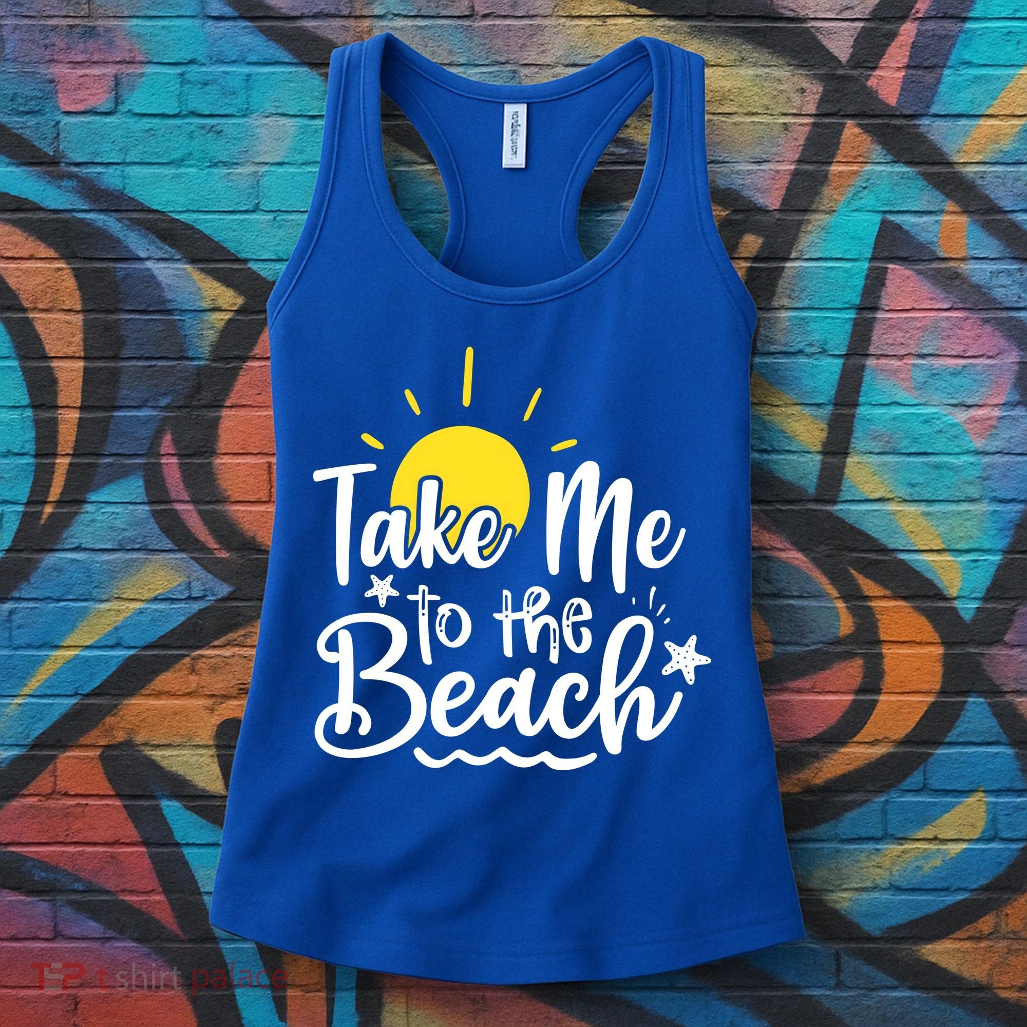 Take Me To The Beach Sunshine Summer Women's Tank Top