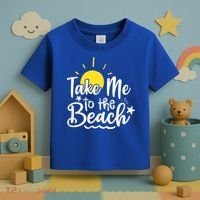 Take Me To The Beach Sunshine Summer Toddler T-Shirt thumb 3