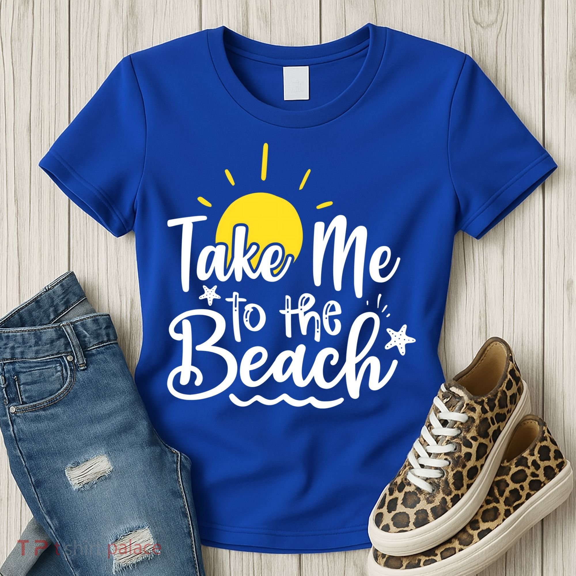 Take Me To The Beach Sunshine Summer Women's T-Shirt