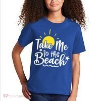 Take Me To The Beach Sunshine Summer Kids T-Shirt thumb 2