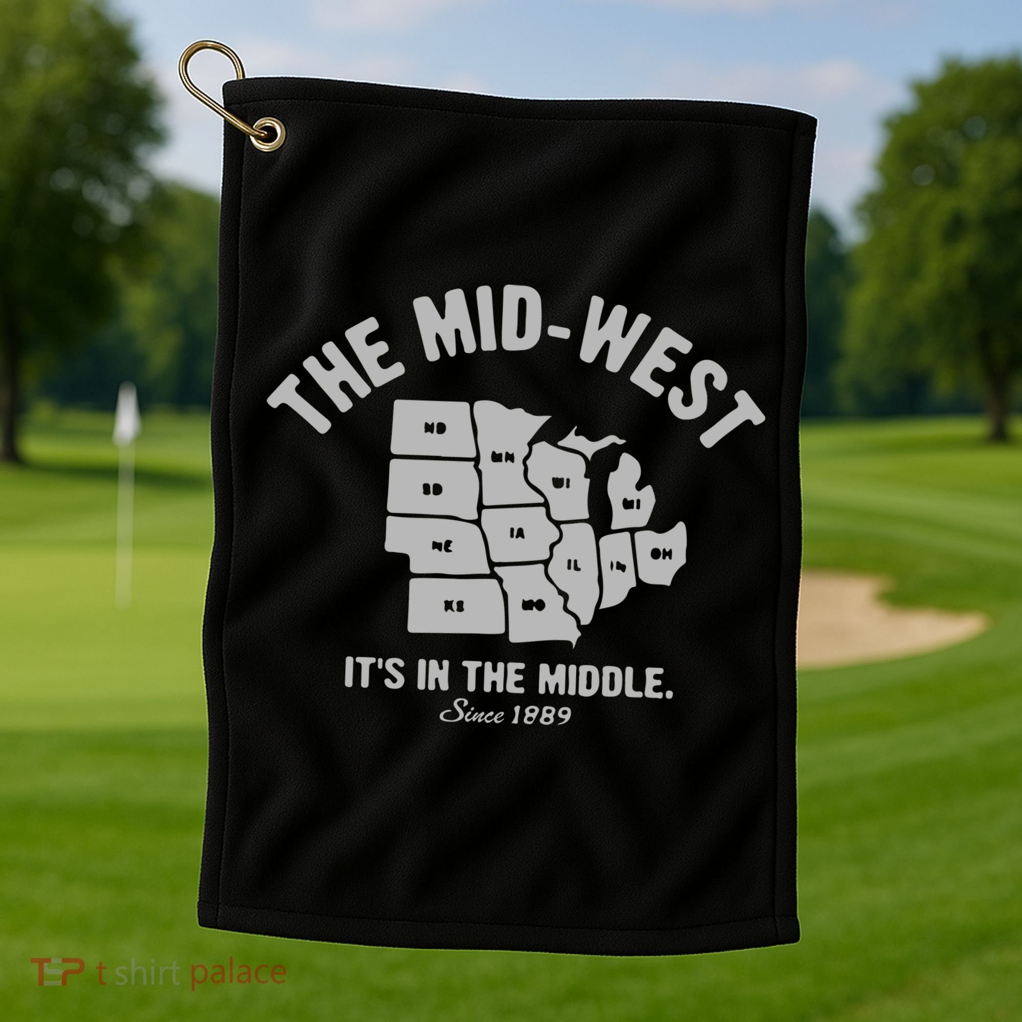 The MidWest Golf Towel