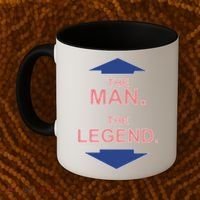 The Man The Legend Coffee Mug thumb 2