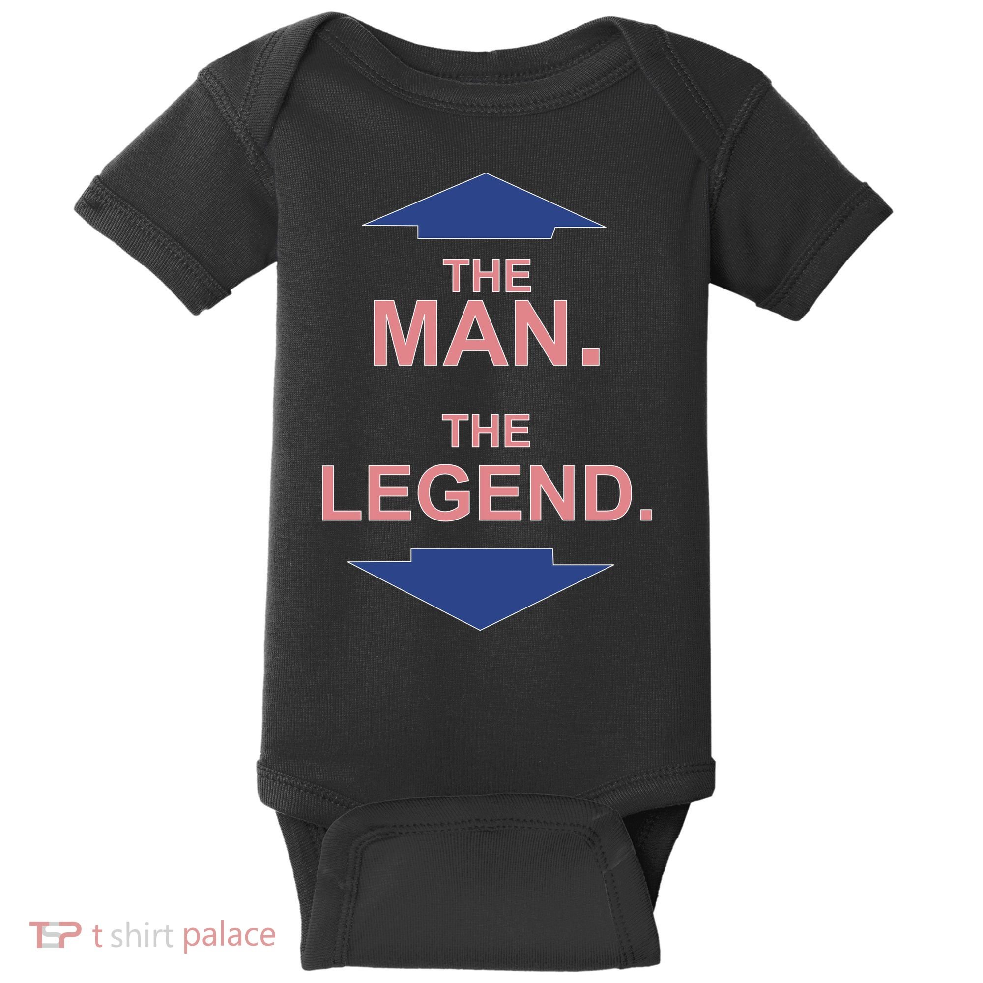 The Man The Legend Baby Bodysuit