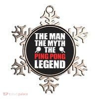 The Man The Myth The Ping Pong Legend Ornament thumb 0