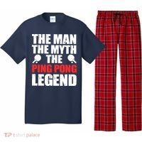 The Man The Myth The Ping Pong Legend Pajama Set thumb 0