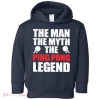 The Man The Myth The Ping Pong Legend Toddler Hoodie thumb 0