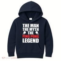 The Man The Myth The Ping Pong Legend Kids Hoodie thumb 0