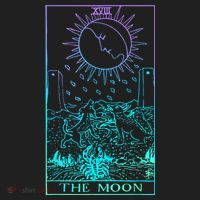The Moon Tarot Card Rider Waite Witchy Women's Sweatshirt thumb 2