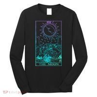 The Moon Tarot Card Rider Waite Witchy Long Sleeve Shirt thumb 0