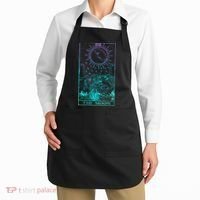 The Moon Tarot Card Rider Waite Witchy Apron thumb 2