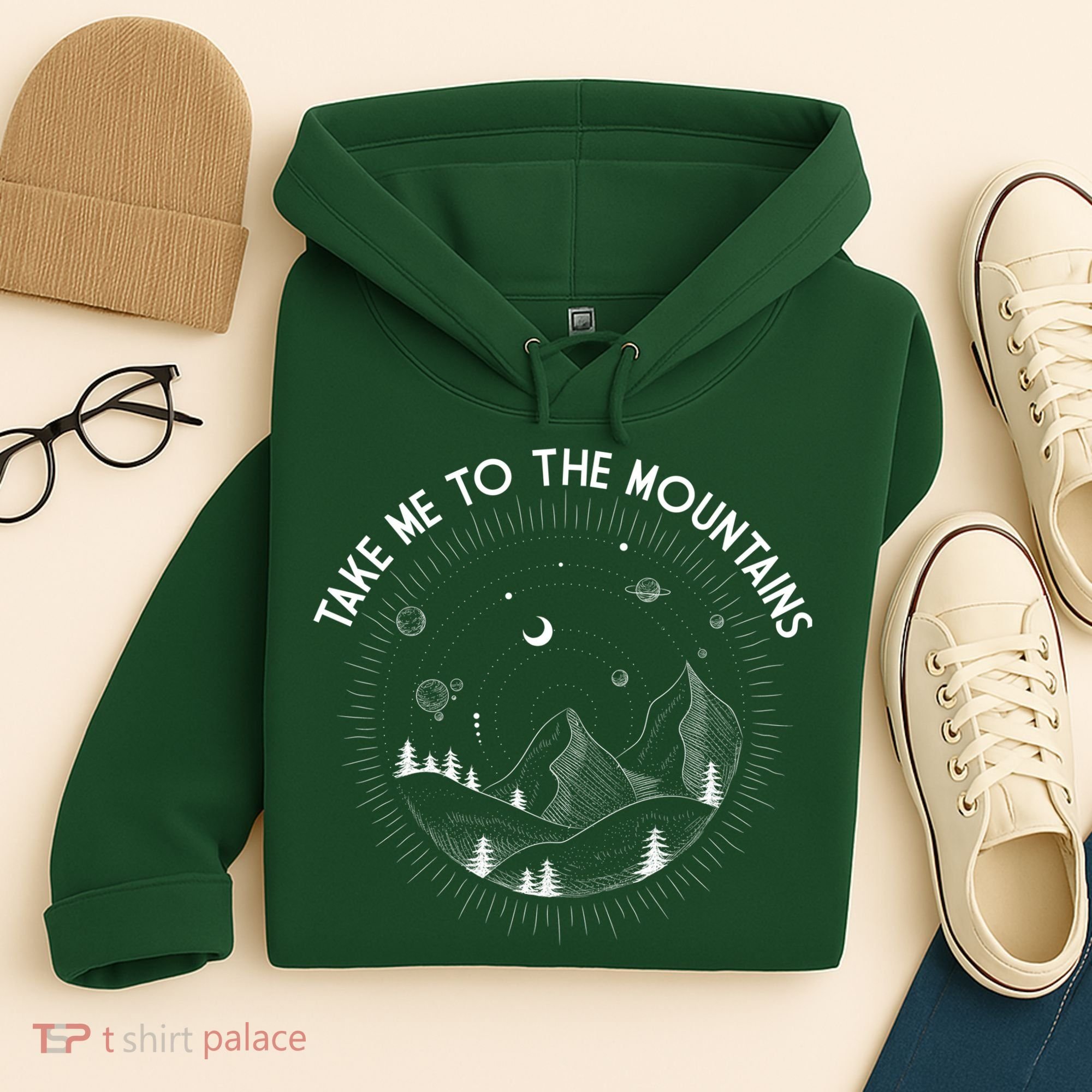Take Me To The Mountains Nature Hoodie