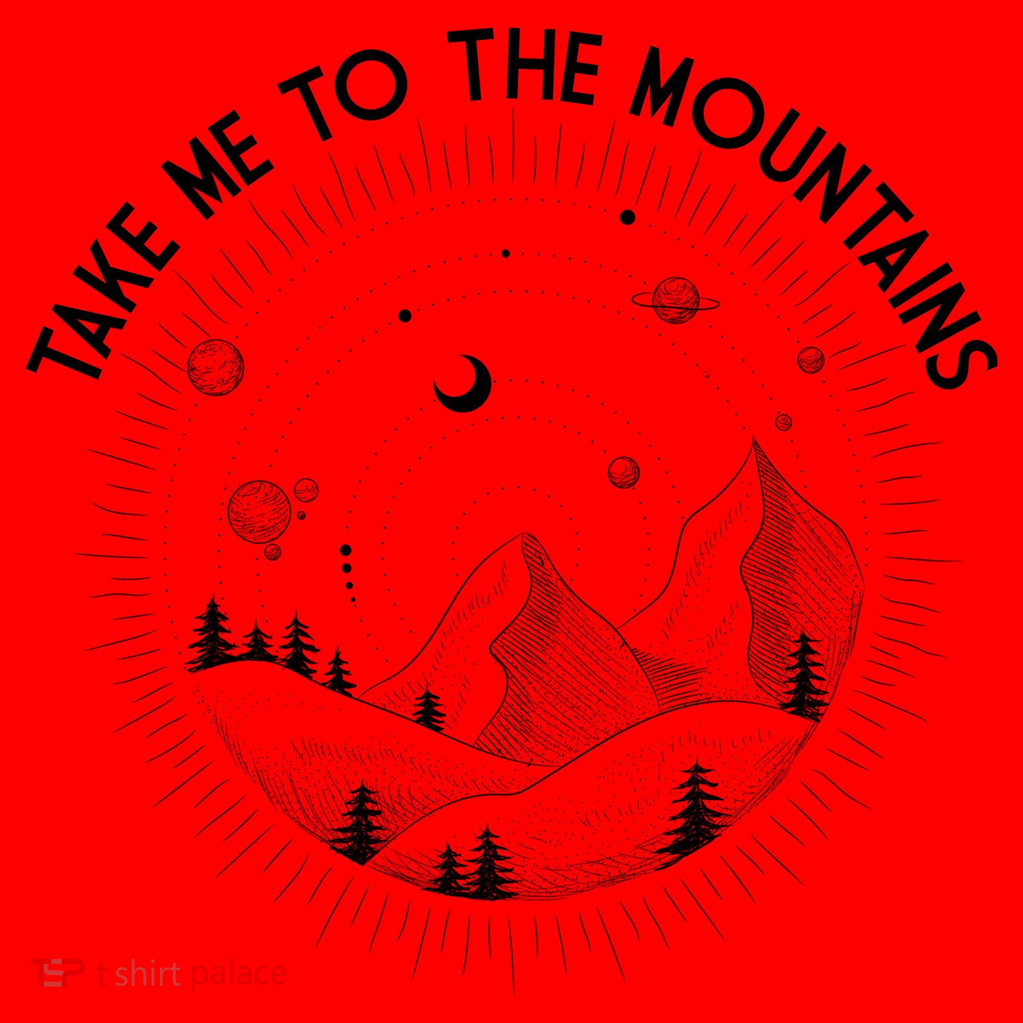 Take Me To The Mountains Nature Santa Hat