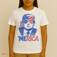 Trump Merica Trump Funny 4th Of July T-Shirt thumb 4