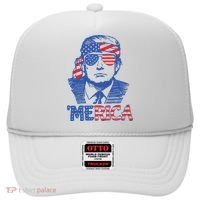 Trump Merica Trump Funny 4th Of July Hat thumb 0
