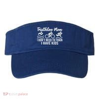 Triathlon Mom Tri Triathletes Athletes Running Mother Great Gift Visor thumb 0
