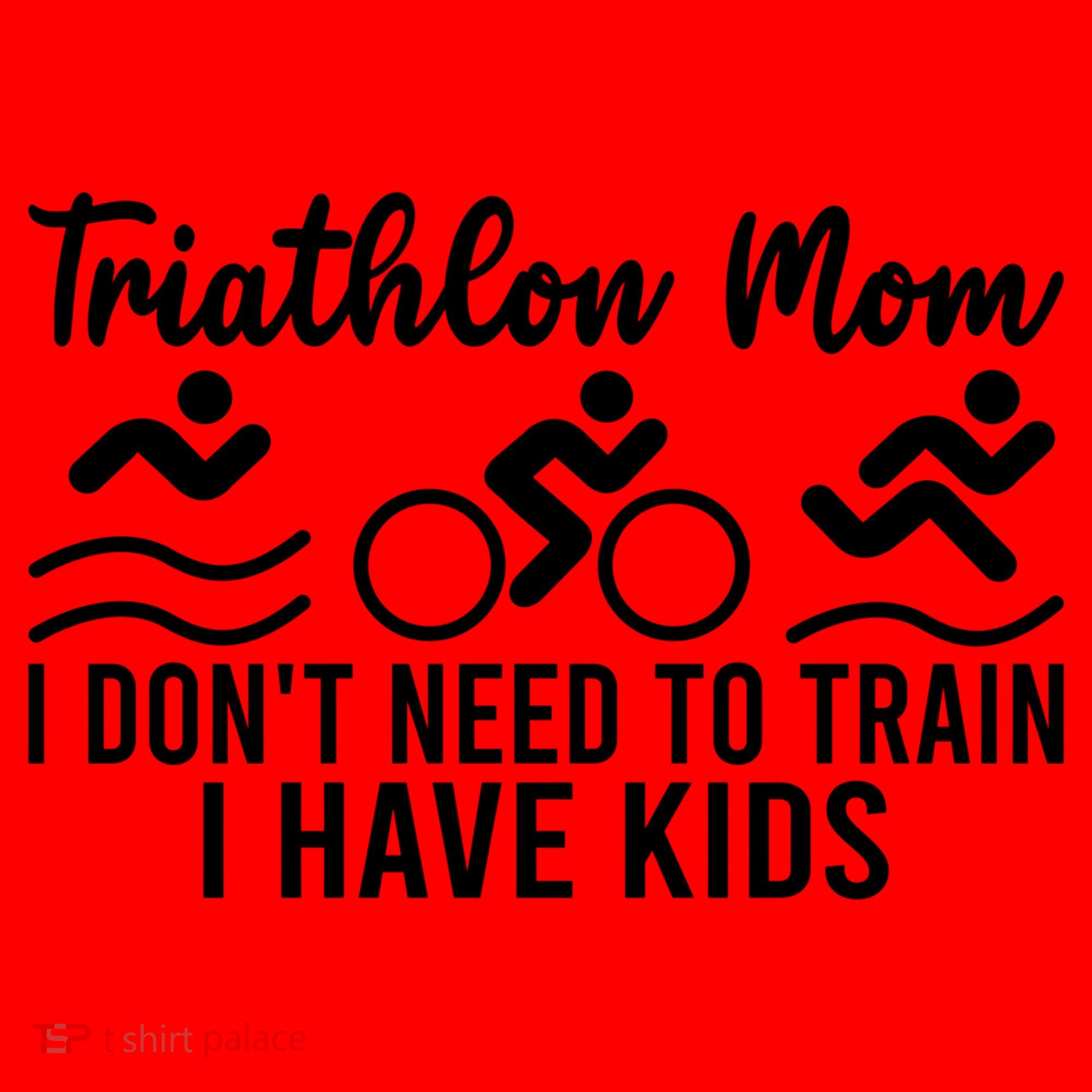 Triathlon Mom Tri Triathletes Athletes Running Mother Great Gift Santa Hat