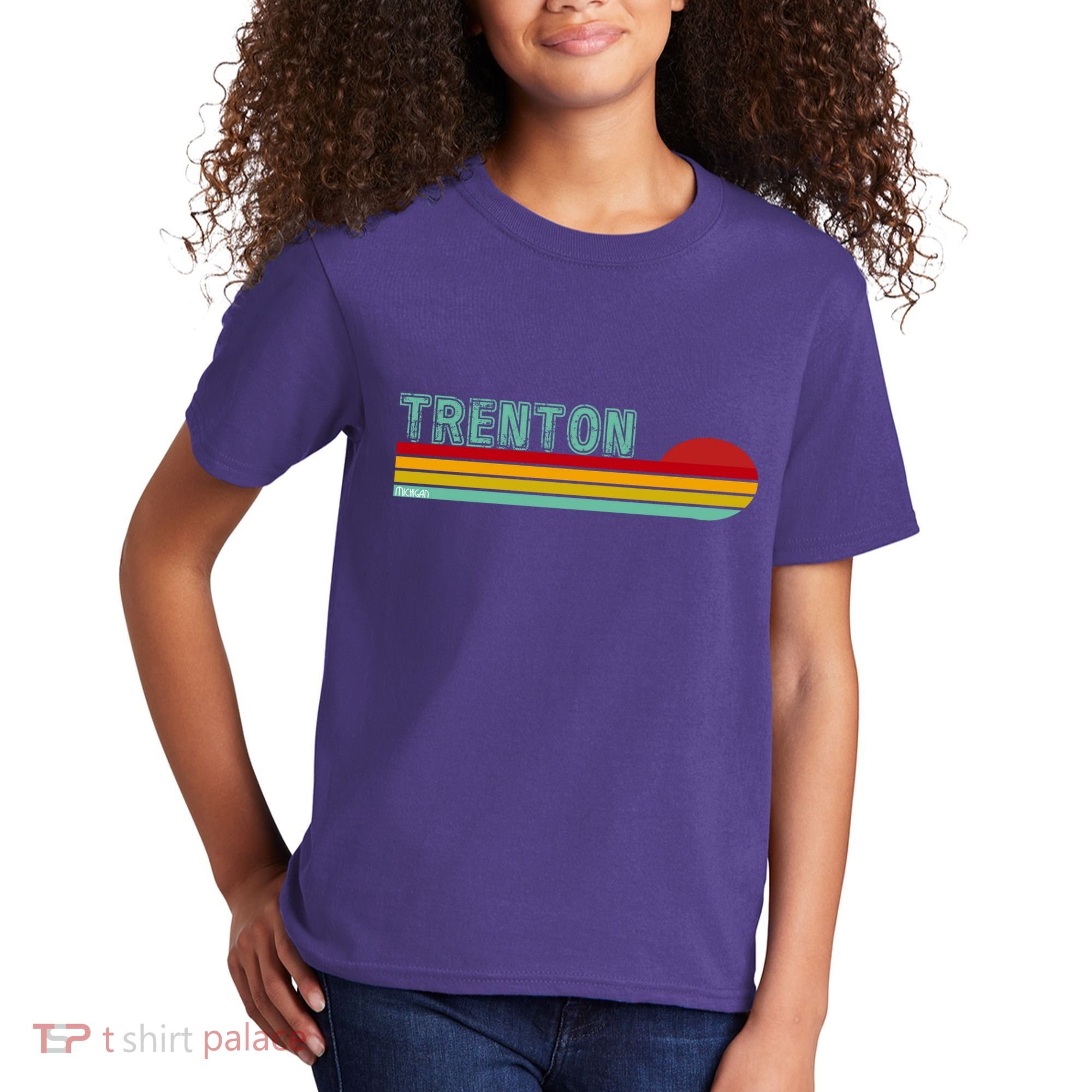 Trenton Michigan Kids T-Shirt