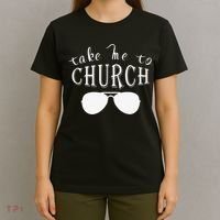 Take Me To The Church Christian Country Concert T-Shirt thumb 4