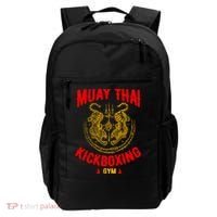 Tiger Muay Thai Kickboxing Gym Mma Training Gift Funny Gift Backpack thumb 0