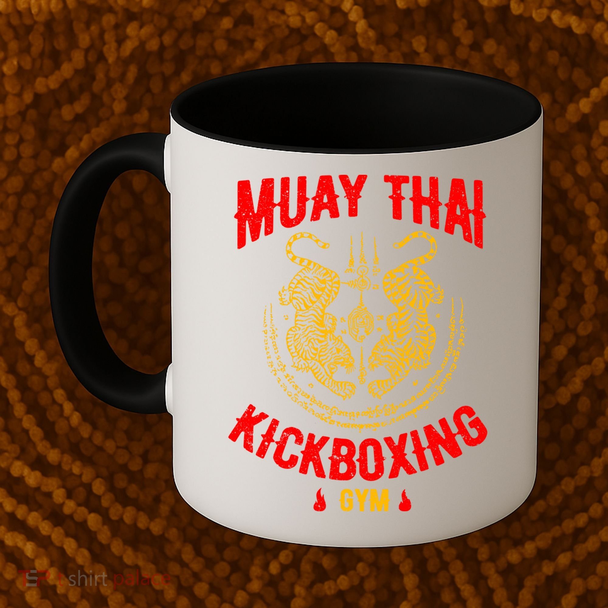 Tiger Muay Thai Kickboxing Gym Mma Training Gift Funny Gift Coffee Mug