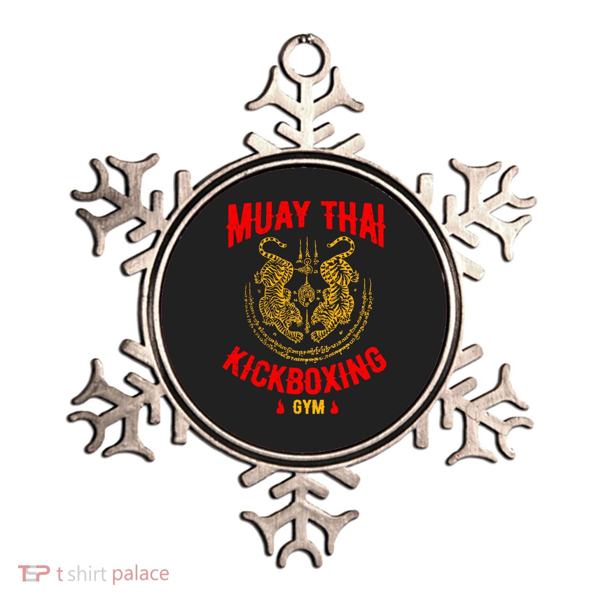 Tiger Muay Thai Kickboxing Gym Mma Training Gift Funny Gift Ornament