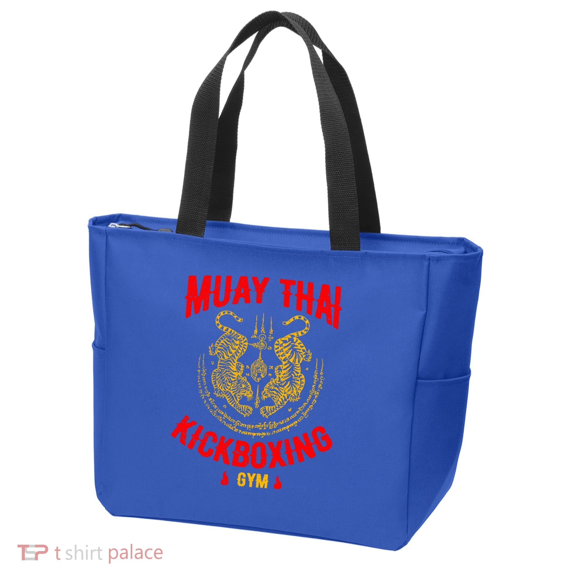 Tiger Muay Thai Kickboxing Gym Mma Training Gift Funny Gift Tote Bag