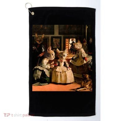 The Meowninas Golf Towel