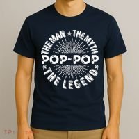 The Man The Myth The Legend For Pop Pop T-Shirt thumb 3