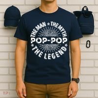 The Man The Myth The Legend For Pop Pop T-Shirt thumb 6