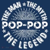 The Man The Myth The Legend For Pop Pop Pajama Set thumb 2