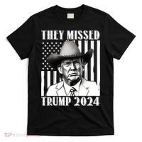 They Missed Trump 2024 T-Shirt thumb 0