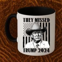 They Missed Trump 2024 Coffee Mug thumb 2
