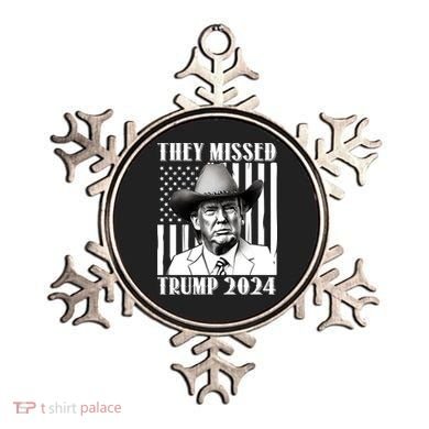 They Missed Trump 2024 Ornament