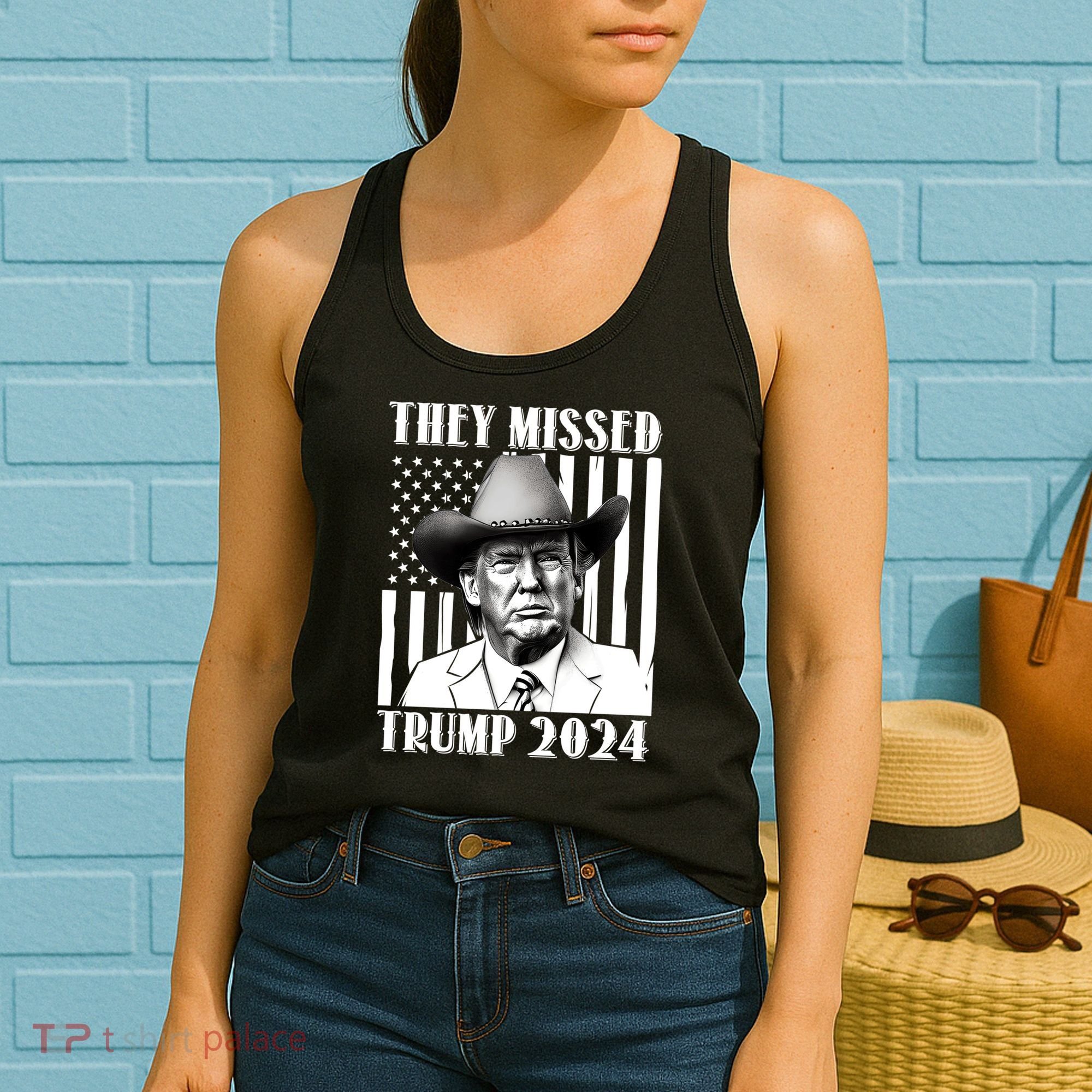 They Missed Trump 2024 Women's Tank Top