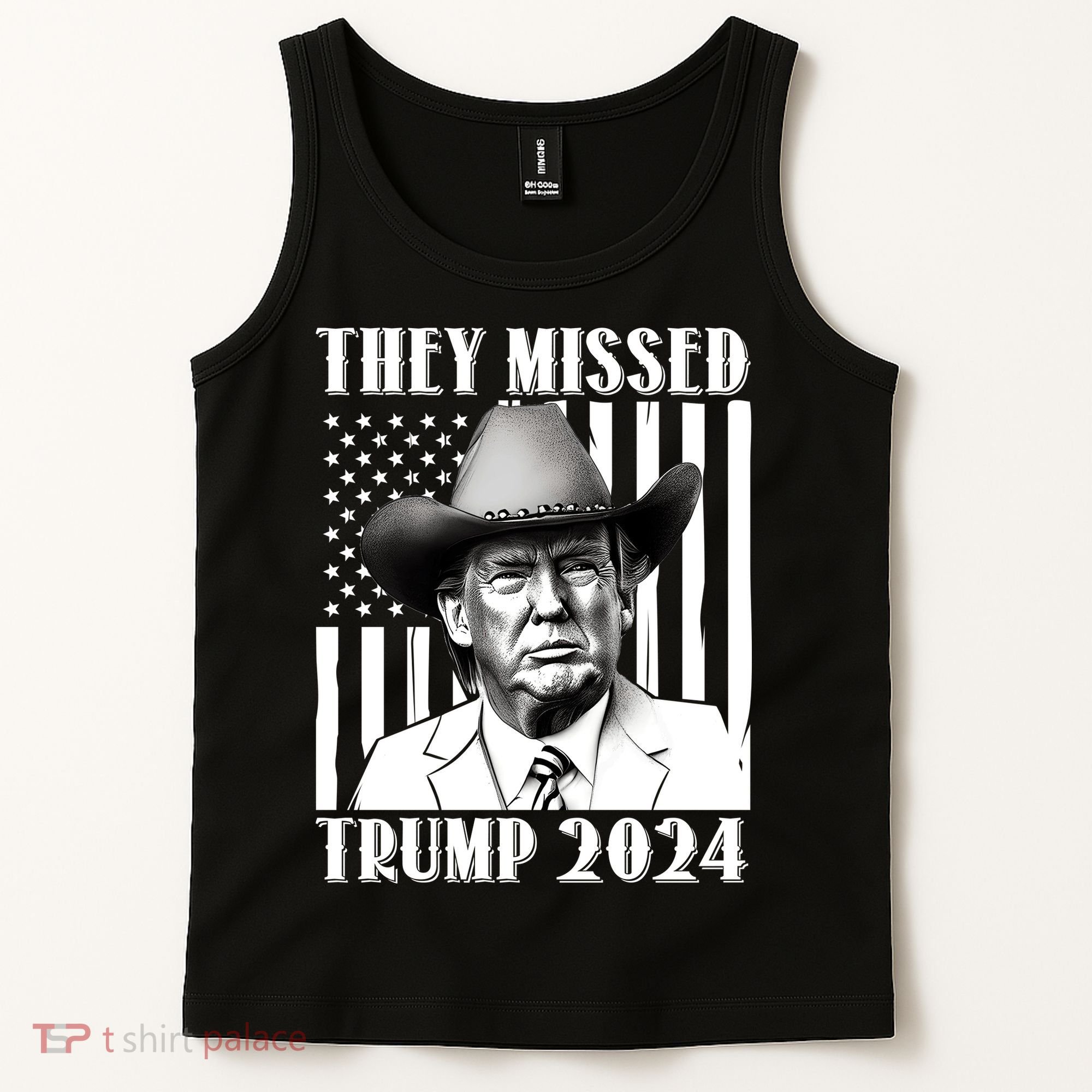 They Missed Trump 2024 Tank Top