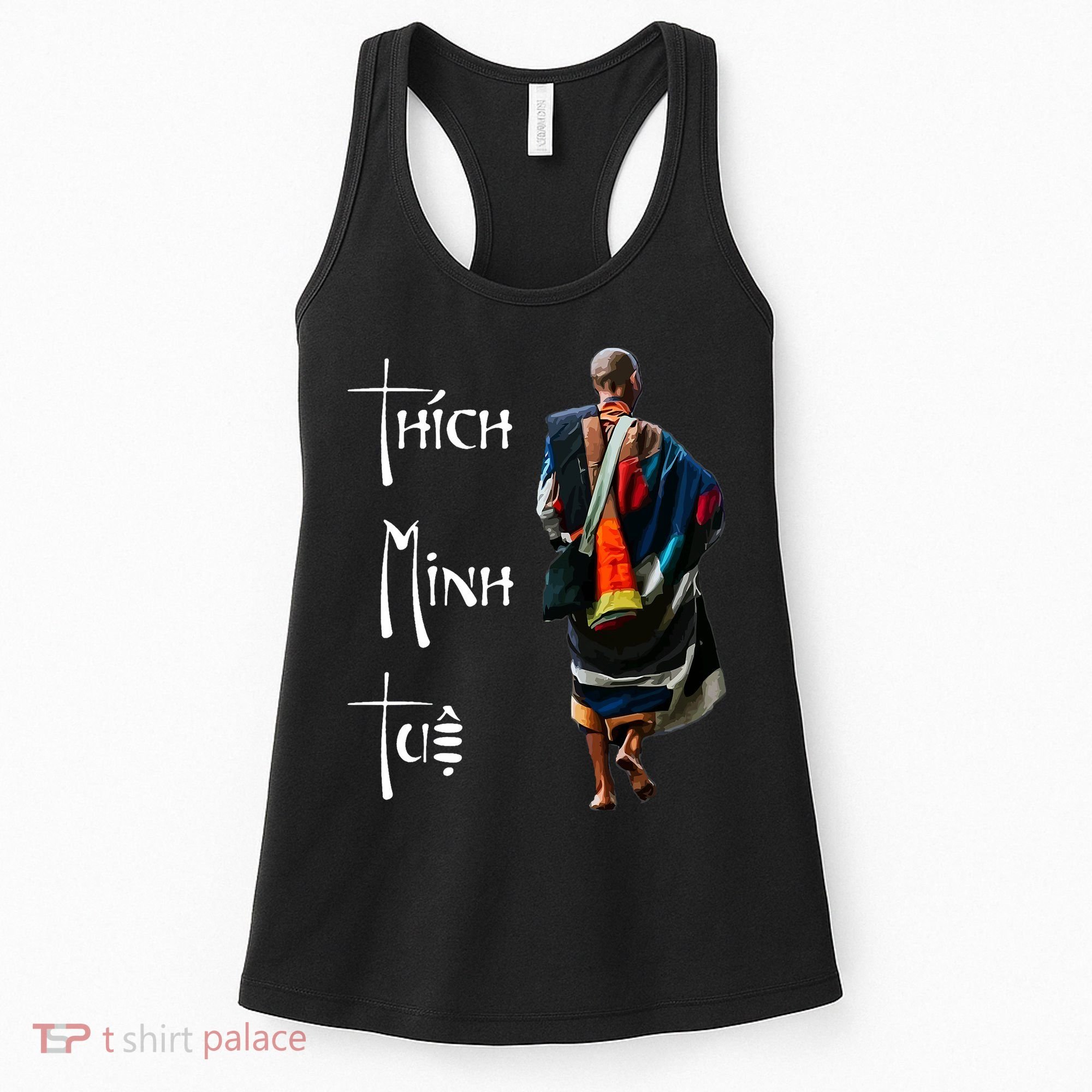 Thich Minh Tue Buddhist Monk Spiritual Journey Vietnam Women's Tank Top