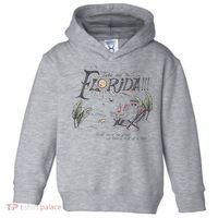 Take Me To The Florida Funny Ghost On The Beach Toddler Hoodie thumb 0